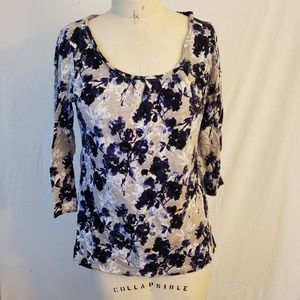 Ann Taylor Loft floral tee
